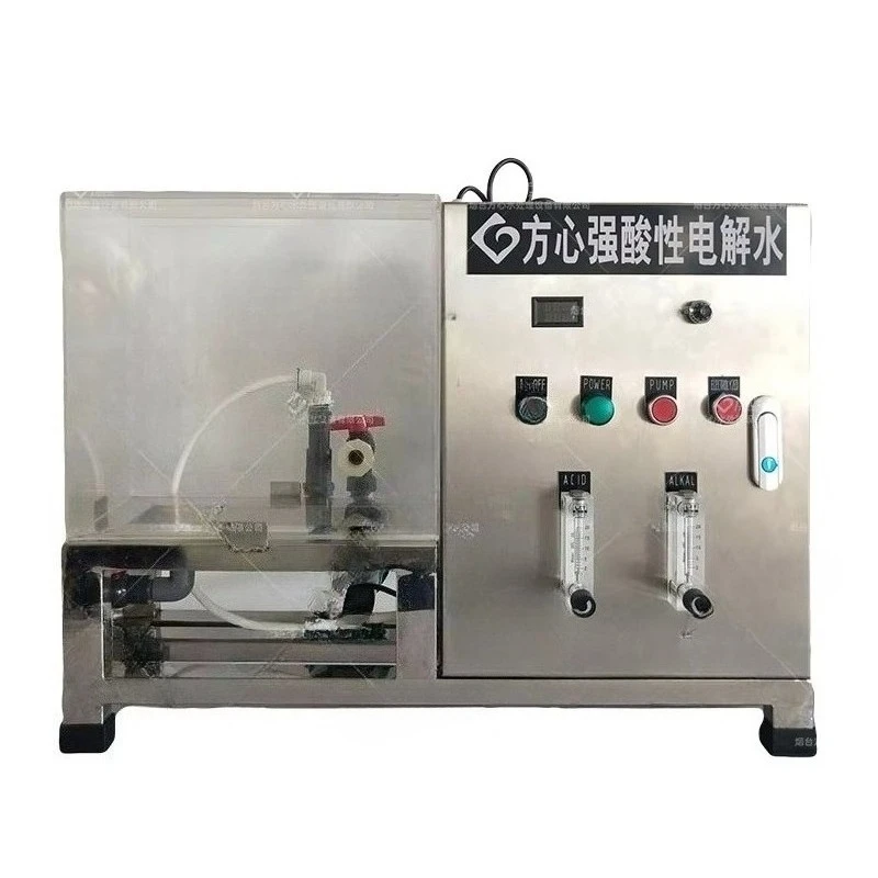 Equipo de electrólisis de agua Experimental de alta precisión personalizado con concentración efectiva de cloro PH2.0 ~ 12.0 de 10 ~ 70ppm