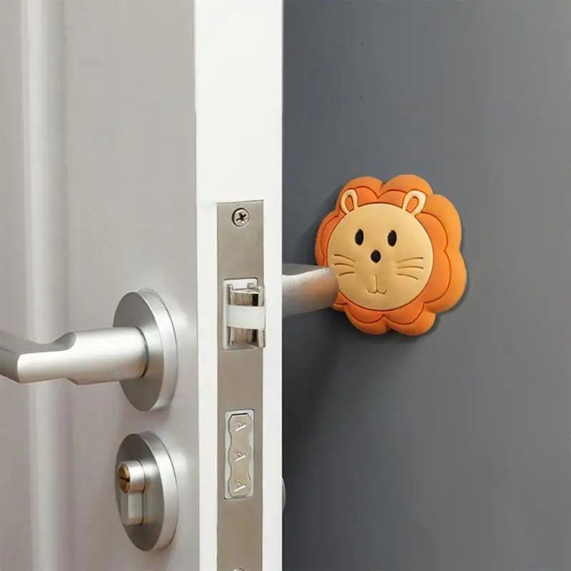【xxx】Door Stopper Silicone Handle Bumpers Self-adhesive Wall Protector Mute Anti-Shock Stickers Wall Mat For Home Improvement