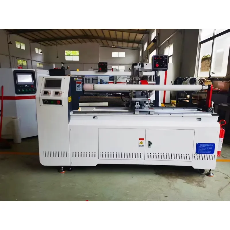 Huazhixin 120m/min Automatic Roll Slitting Machine PLC & Servo Motor Controlled Slitter for Non-woven Fabric BOPP Tape & Film