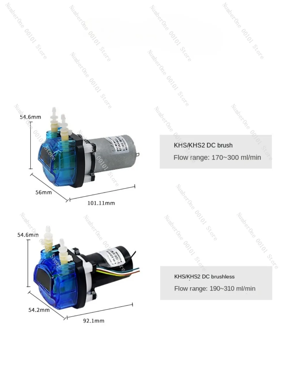 Peristaltic 12V Laboratory Water Small 24V Acid and Alkali Resistant Micro Head KHS Liquid Pump