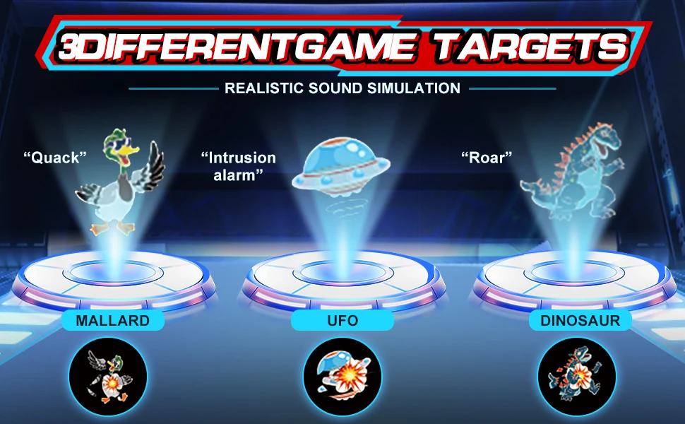 CSTAG Projektor Ente UFO Jagd Schießen Spiel Kinder Geschenke Spielzeug Für Jungen Laser Tag Infrarot Mini Pistole Pistolen Kampf Spiel Indoor – Detail 4