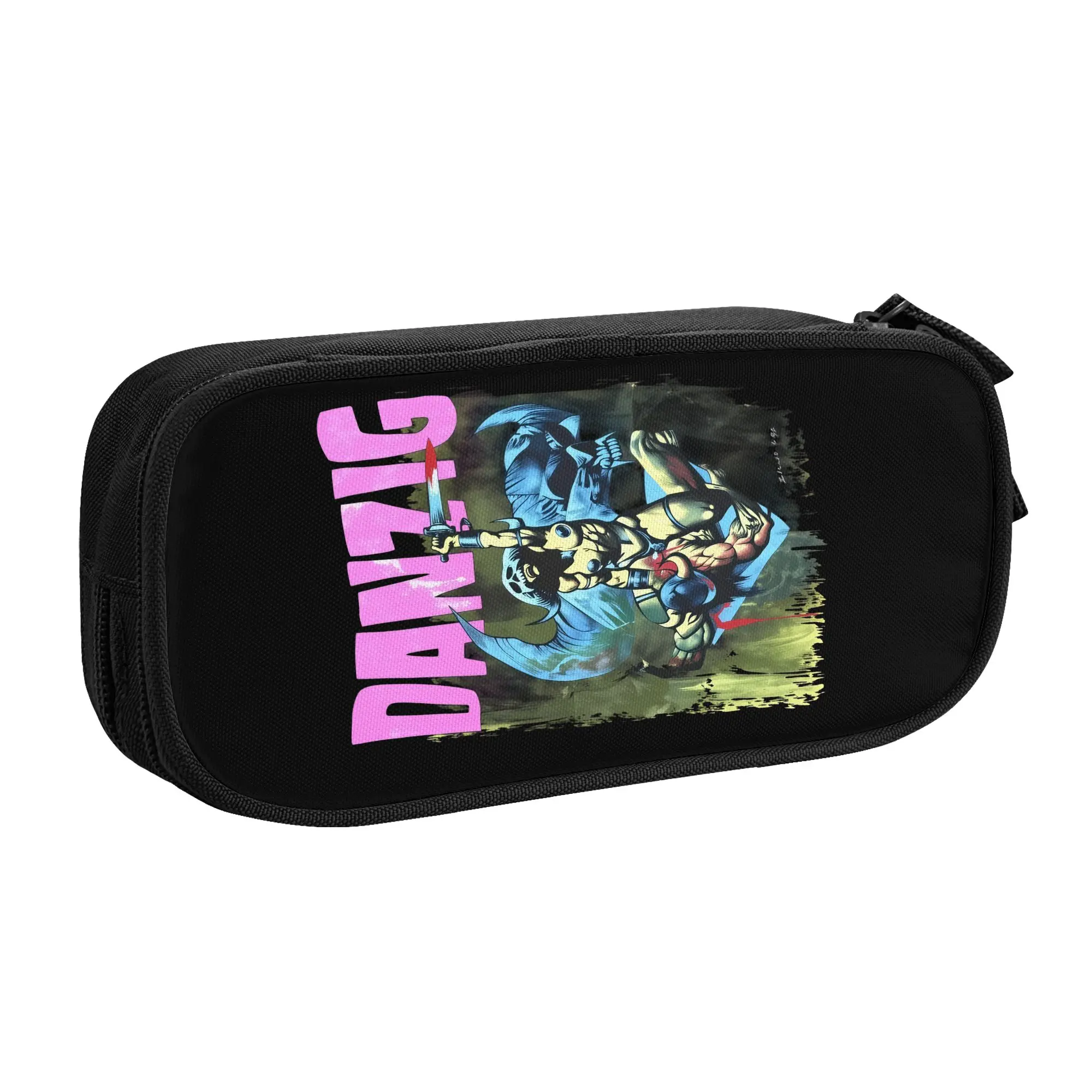 Danzig  Cute Pencil Case Boy Girl Large Capacity Heavy Metal Rock Band Gothic  Pencil Pouch Students Stationery