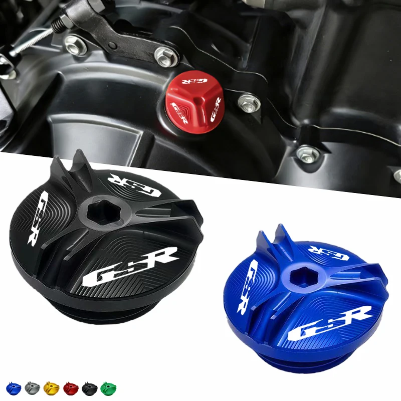 

For SUZUKI GSR 750 400 600 GSR750 GSR400 GSR600 GSR 250 GSR250 GSR engine oil cap bolts fuel filler cap protection accessories