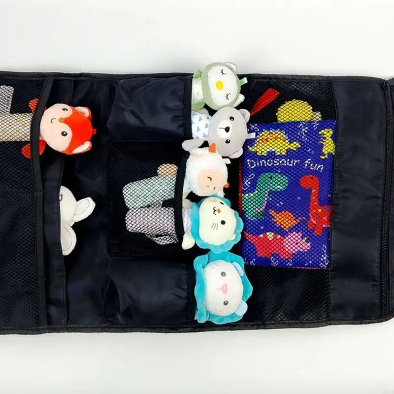 Bolsa almacenamiento para cochecito R66D, bolso multifuncional gran capacidad, cochecitos bebé, bolso colgante, bolsa