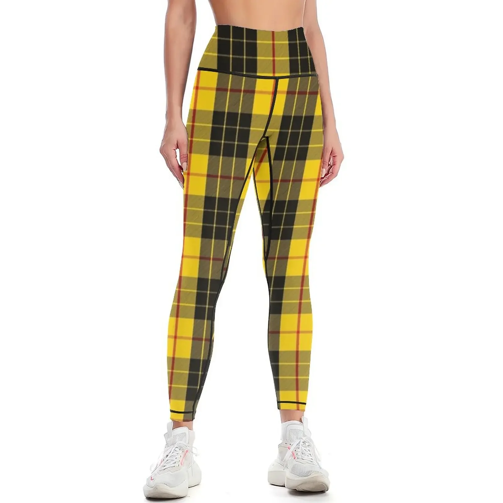 

Clan MacLeod Tartan Leggings sports for push up legging gym Fitness's gym clothes fitness set gym Womens Leggings