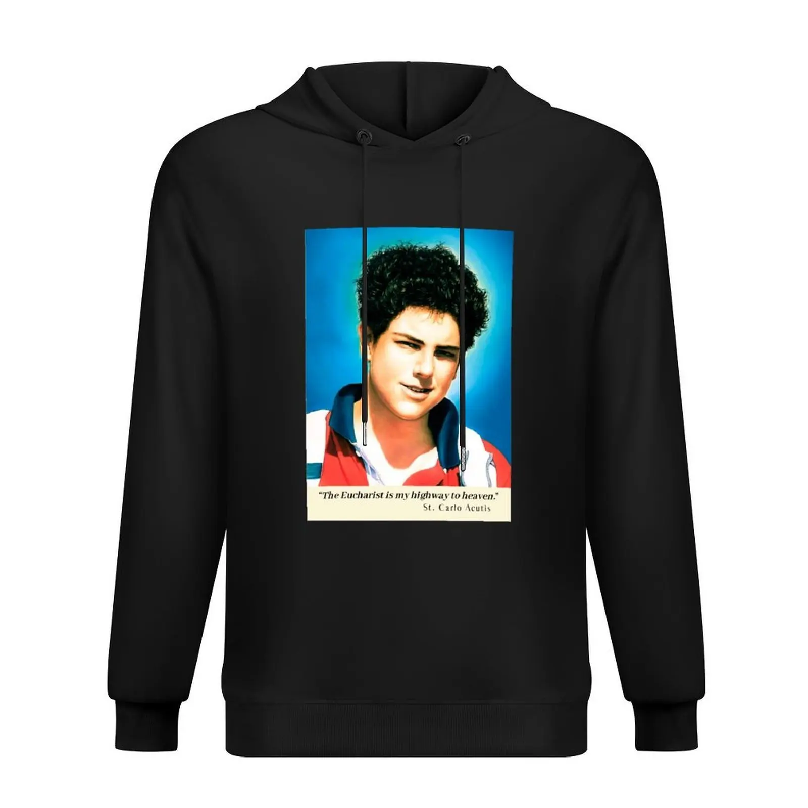 

Saint Carlo Acutis Santo Carlo Acutis Saint Carlo Hoodie mens designer clothes fashion men autumn jacket men men hoodie