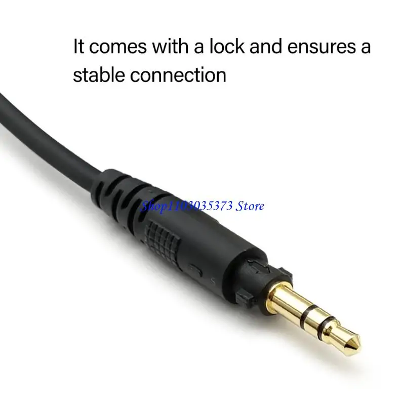 Cable auriculares estirables D46B para auriculares EAH DJ1200 con adaptador 6.35 mm