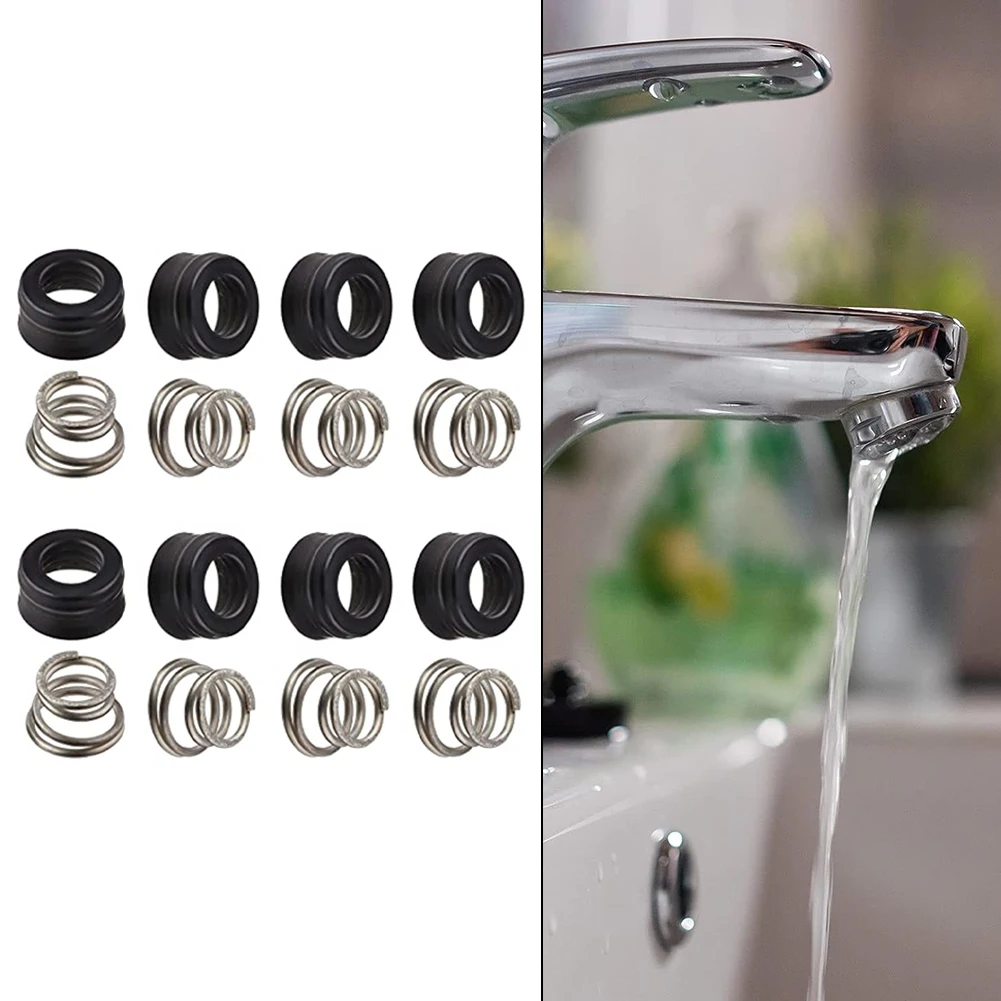 لمجموعة إصلاح صنبور دلتا RP4993 مجموعة مكونة من 8 قطع لإصلاح التسريبات في صنبورين بمقبضين وتقليل استهلاك المياه