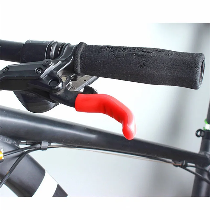 1Pair Silicone Bicycle Brake Handle Cover MTB Grips Anti-slip Handlebar Protect Sleeve Cycling Gear Bike Accessories view 5