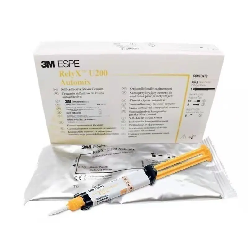 الأسنان 3M Relyx U200 Automix الغراء الذاتي لاصق الراتنج طب الأسنان العام مركب التصلب إصلاح التمريض ملء المواد