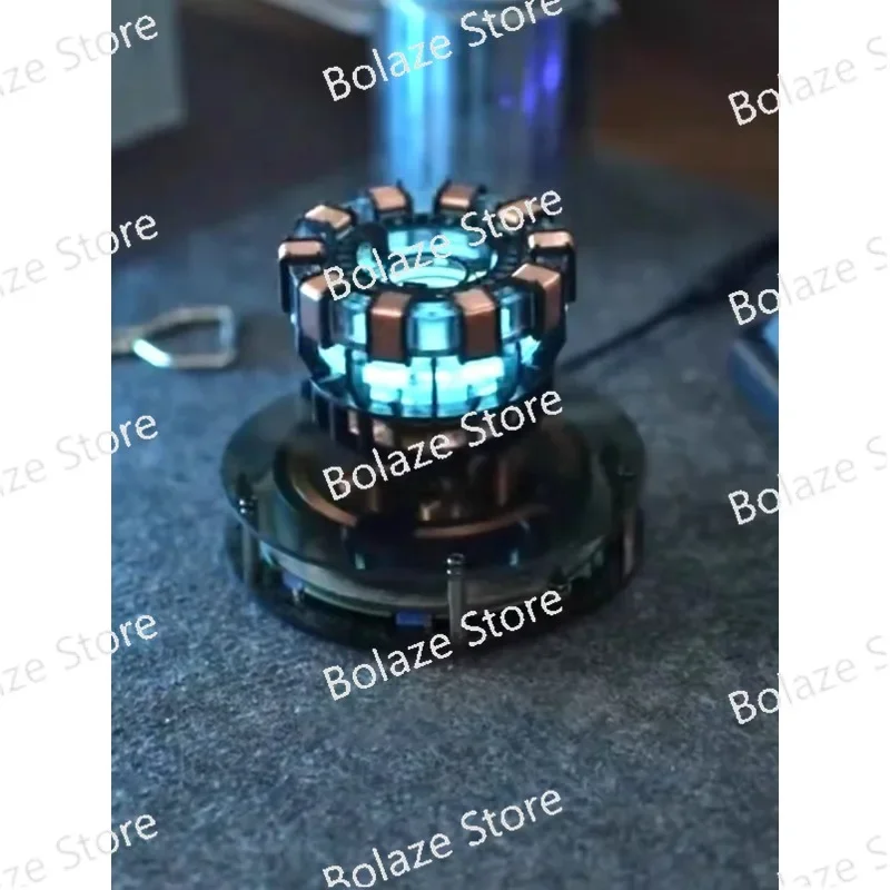 Magnetic levitation Iron Man office desktop creative black technology