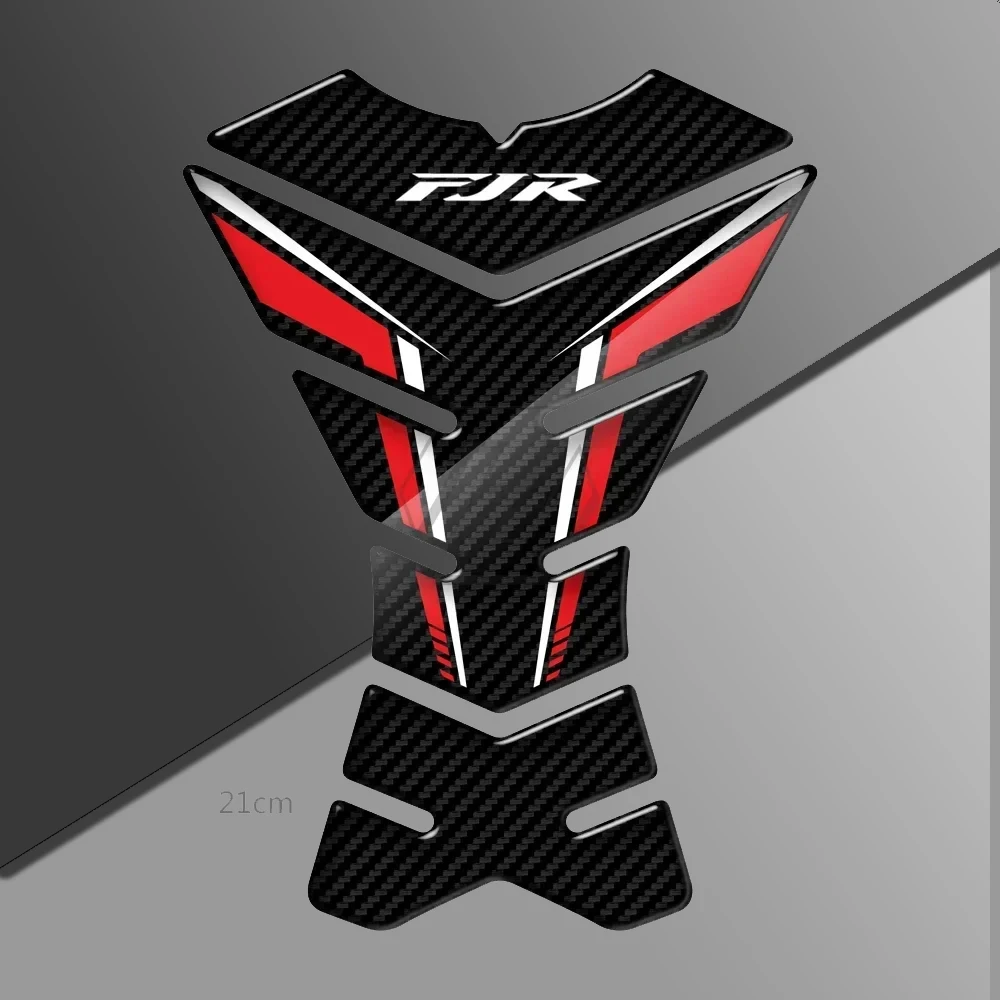 

For Yamaha FJR 1300 FJR1300 A/AS/ABS Motorcycle 3D Carbon Fiber Texture Fuel Tank Pad Protective Sticker