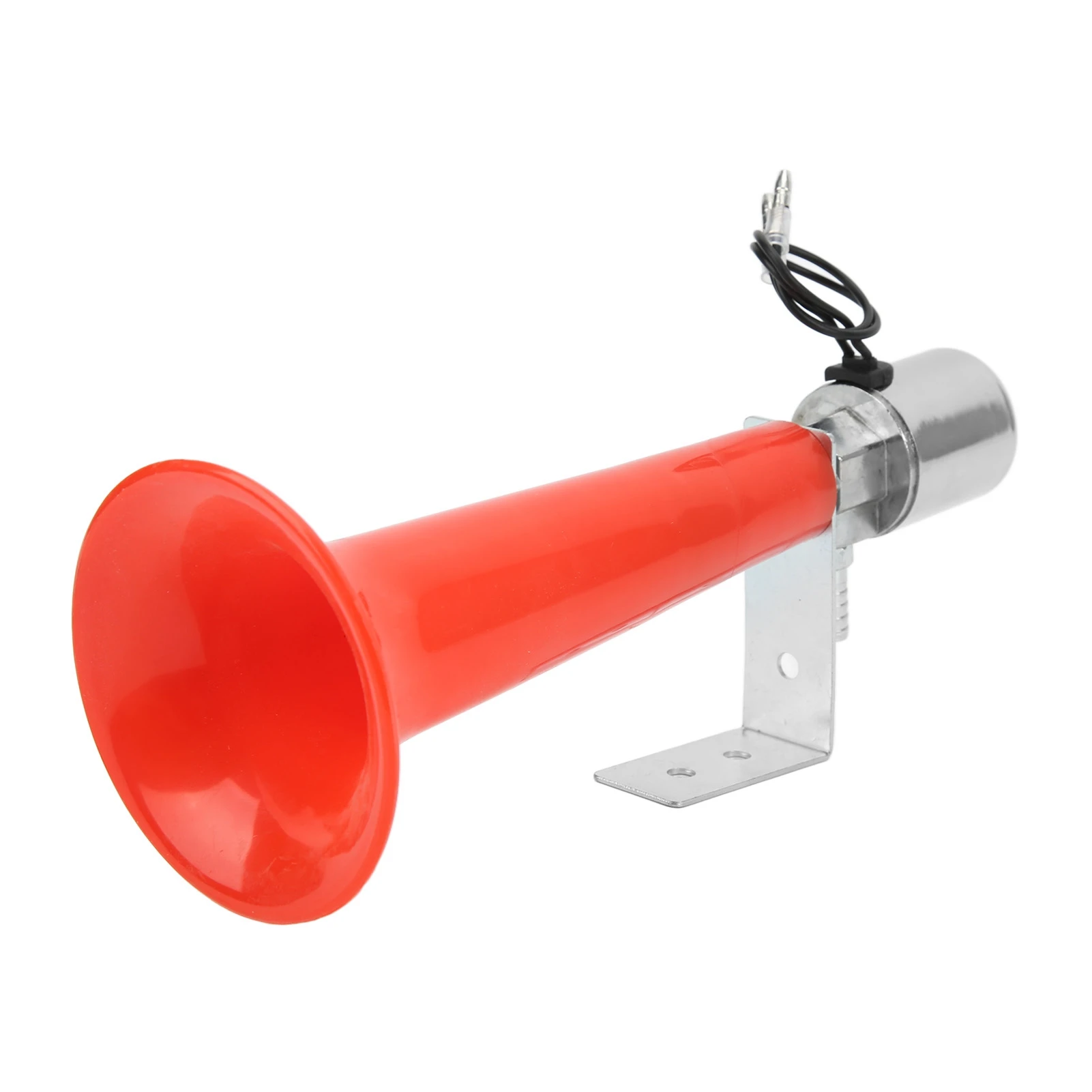 

180DB Red Air Horn Universal Pressure Whistle Horn 0.3Mpa~0.8Mpa Trumpet For Car Truck SUV Boat