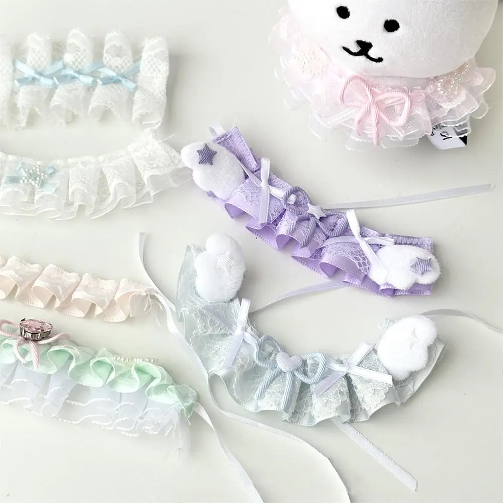 

Fabric & Lace Cartoon Cotton Doll Outfit Set Doll Accessories Cotton Doll Clothing Dress Up Cute Lace Fabric Sewing Supplies