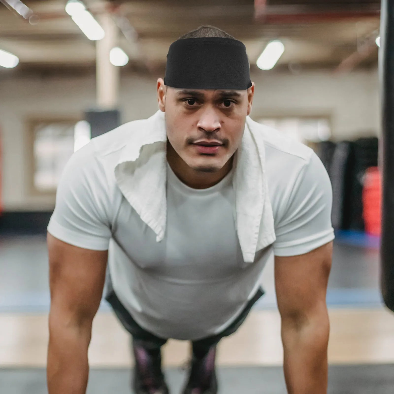 

Набор из 3 спортивных повязок на голову: эластичные, премиум-класса, для бега, йоги, тренировок и других видов спорта, впитывающие пот