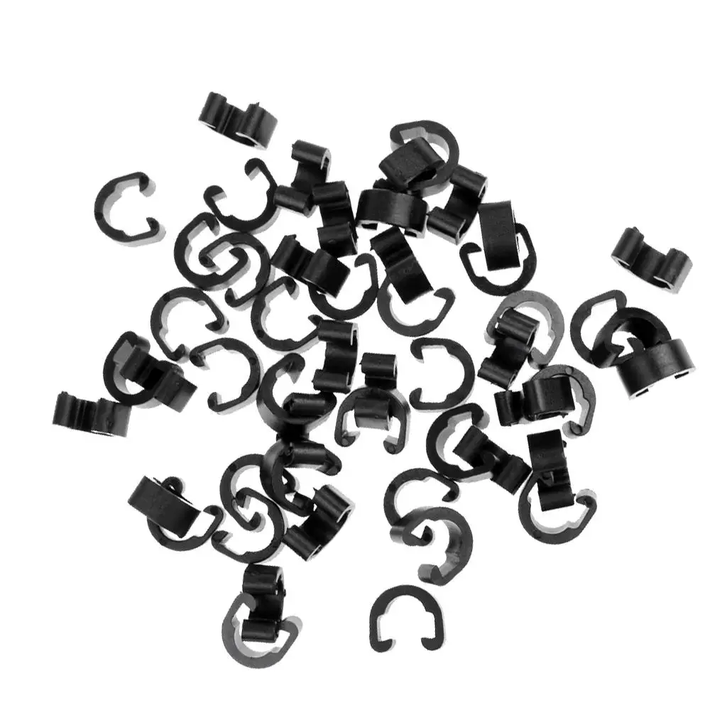 Set 50 Bike Cycle C - Clips Hose Buckle Brake Gear