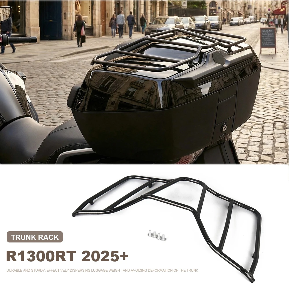 

For BMW R1300RT 2025 2026 R 1300 RT R 1300RT Motorcycle Accessories Rear Luggage Rack Support Top Box Bracket Trunk Shelf