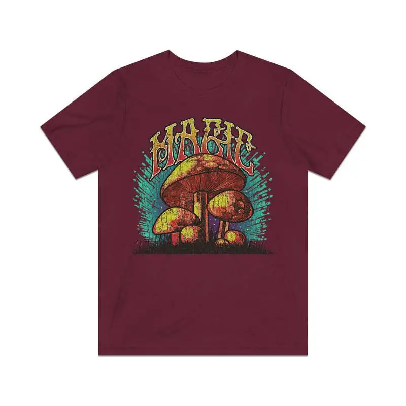 

Magic Mushrooms 1971 Vintage Men's T Shirt