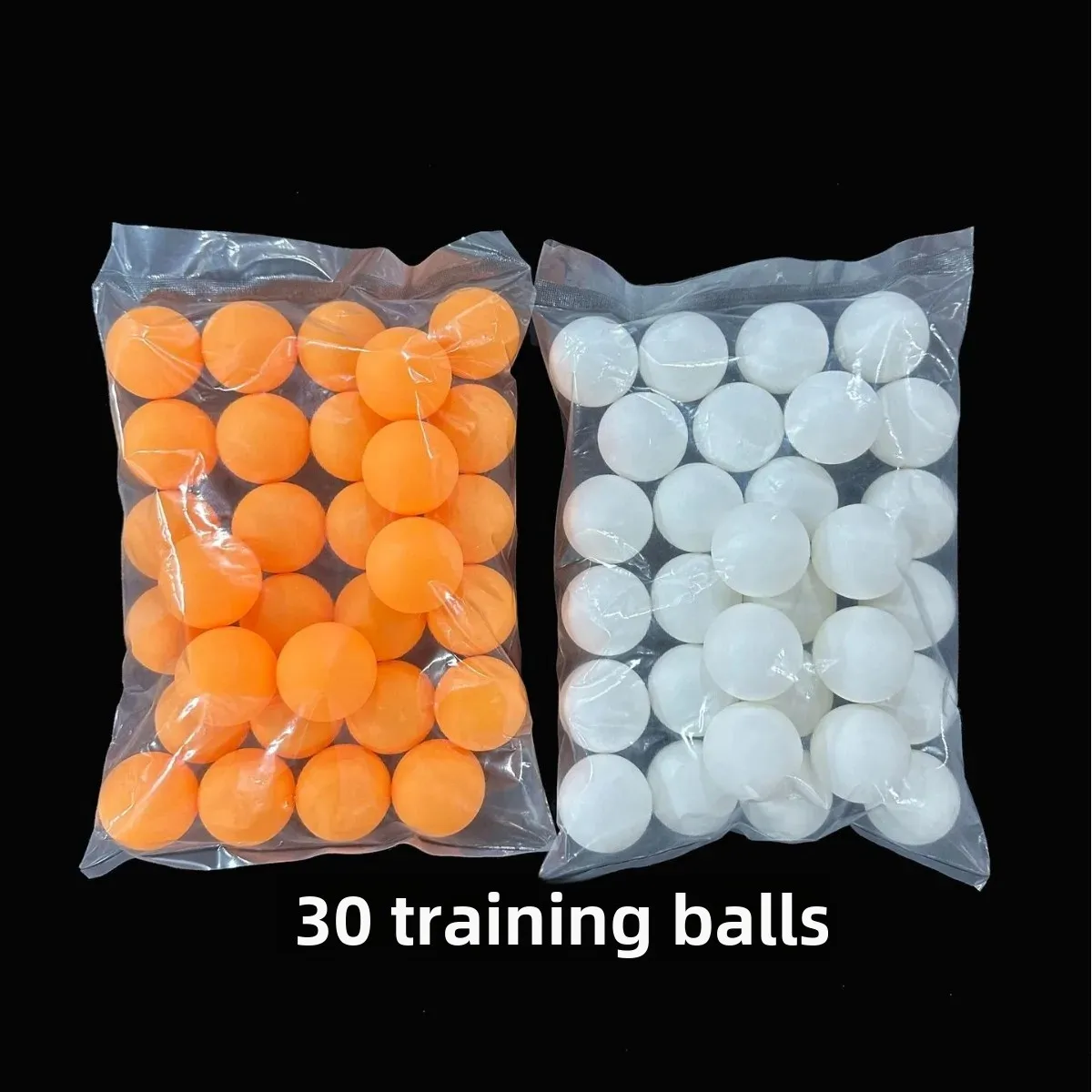 Professional Ping Pong Balls Training Competition Ball 30 Pieces Bulk Buy Table Tennis Coaching Club Venue Ball For Sports