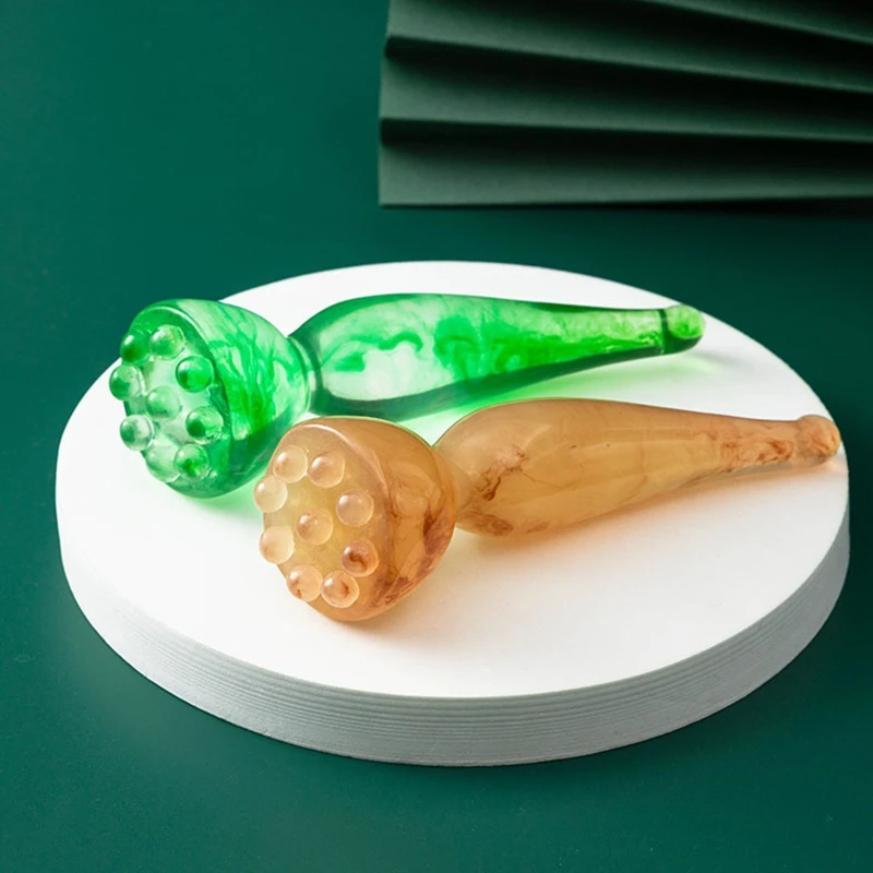 

Home Resin Stick Gua Sha for Facial Massage Stress Relief Relaxing Acupunctur Point Pen Scraping Messager Tool