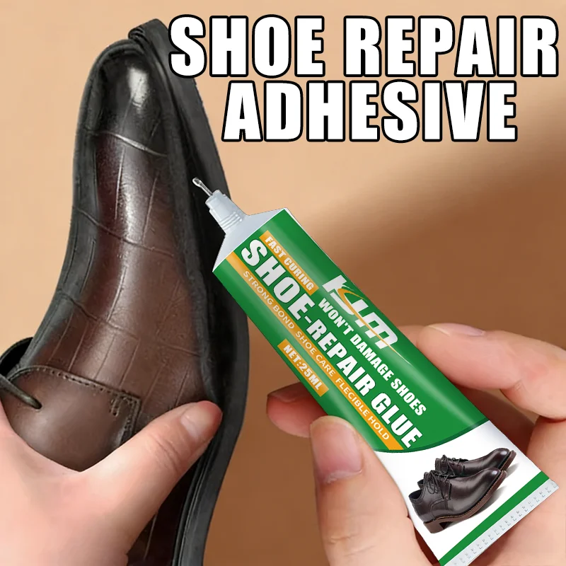 KJM Super Strong Shoe Glue Professional Waterproof Leather Sneaker Boot Repair Fast Drying Bonding Sealant for Shoe Sole Fix