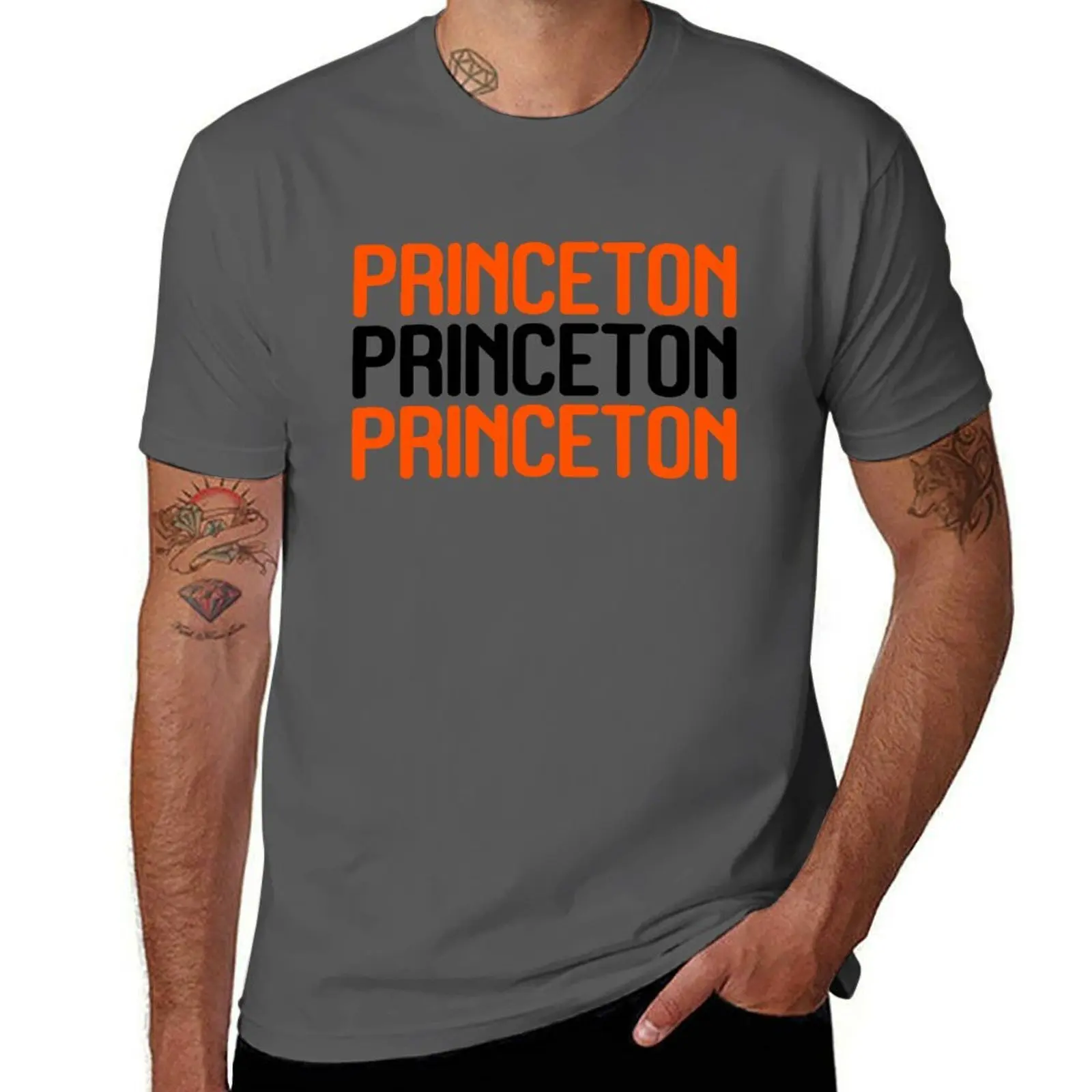 

princeton university T-Shirt Active Wear Sports T-Shirt for Men