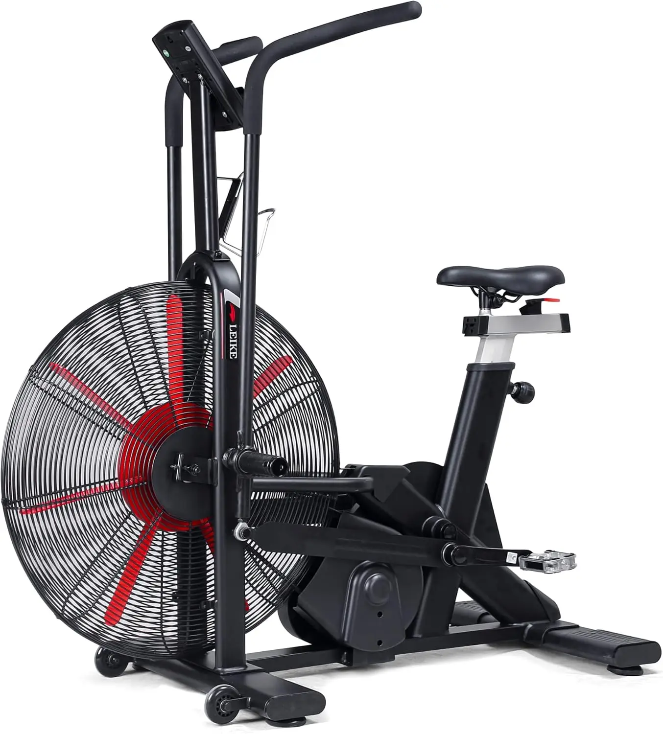 Exercise Bike Upright Indoor Cycling Stationary Bicycle with Unlimited Air Resistance System