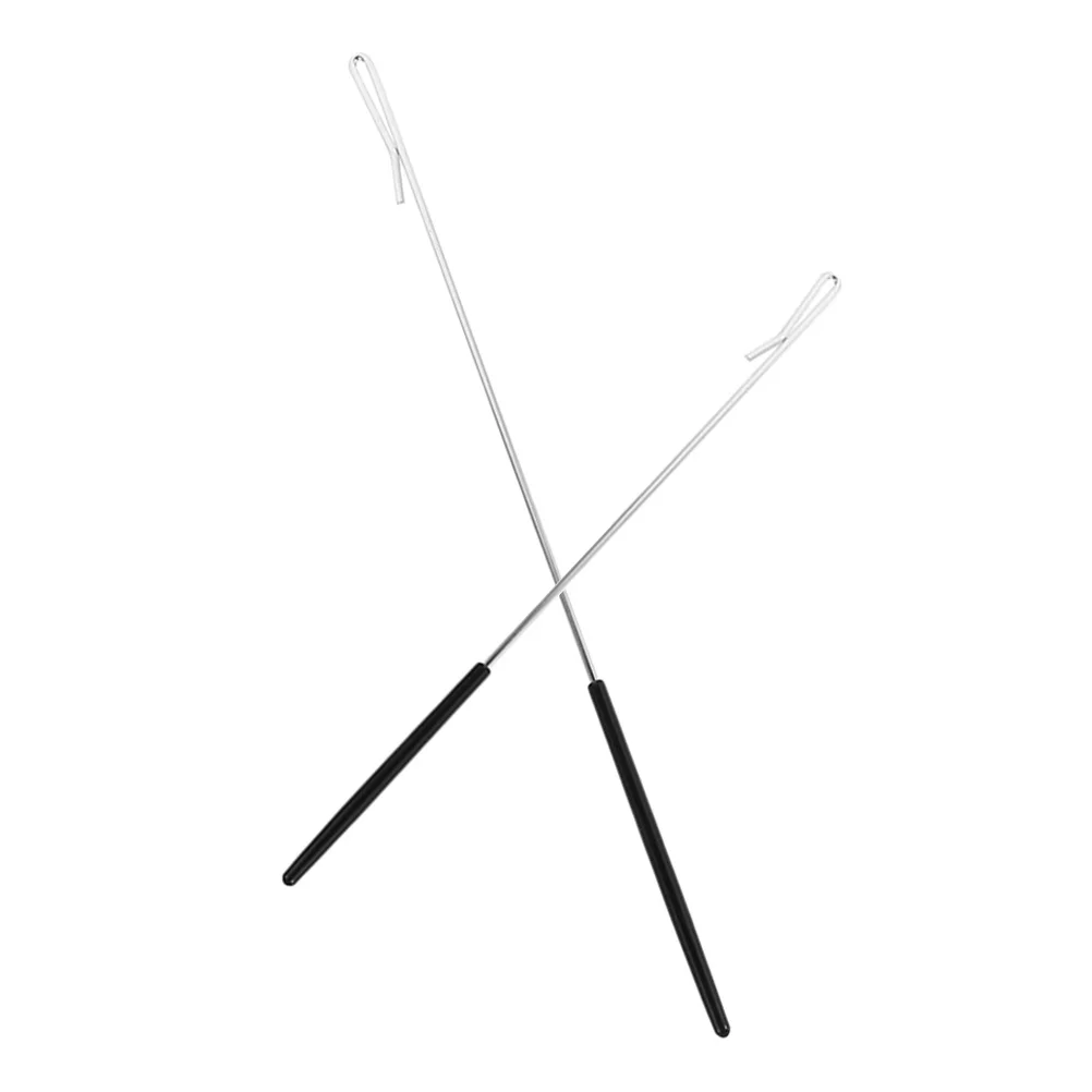 2 Stuks Marionet Hand Staaf Arm Controle Staaf Metaal met Mouw voor Ventriloquist Puppets Puppet Theater