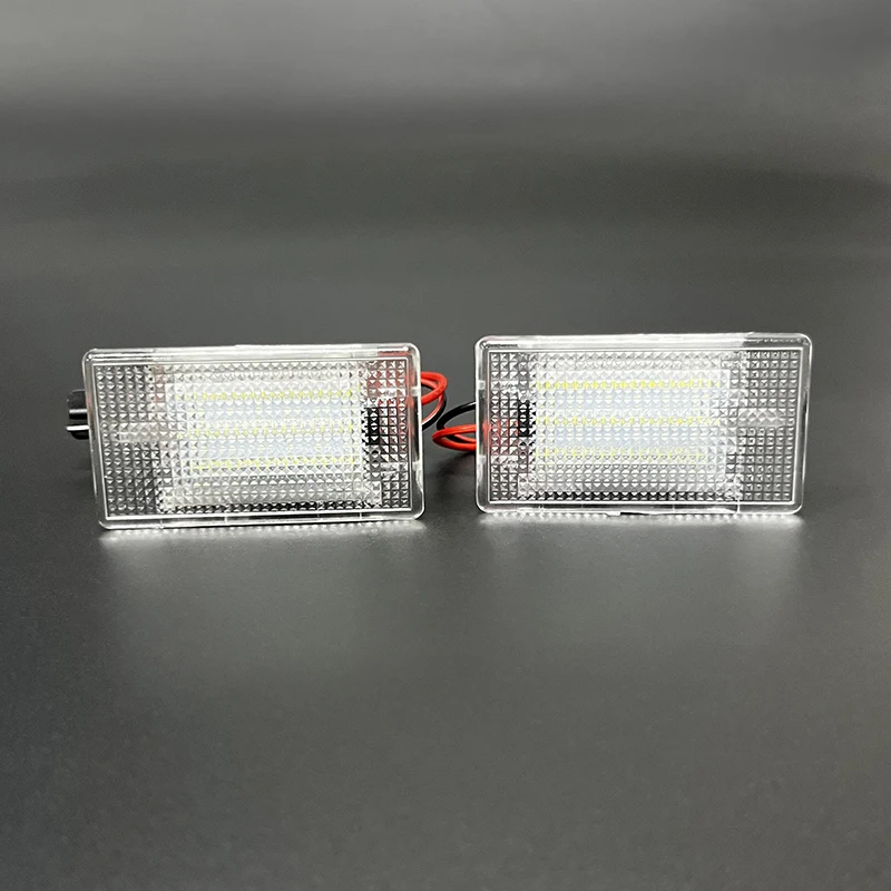 Lámpara de cortesía LED blanca, accesorios para automóviles para Ford Focus MK1 facelit Focus II Cabriolet(DB3) Escort Fiesta