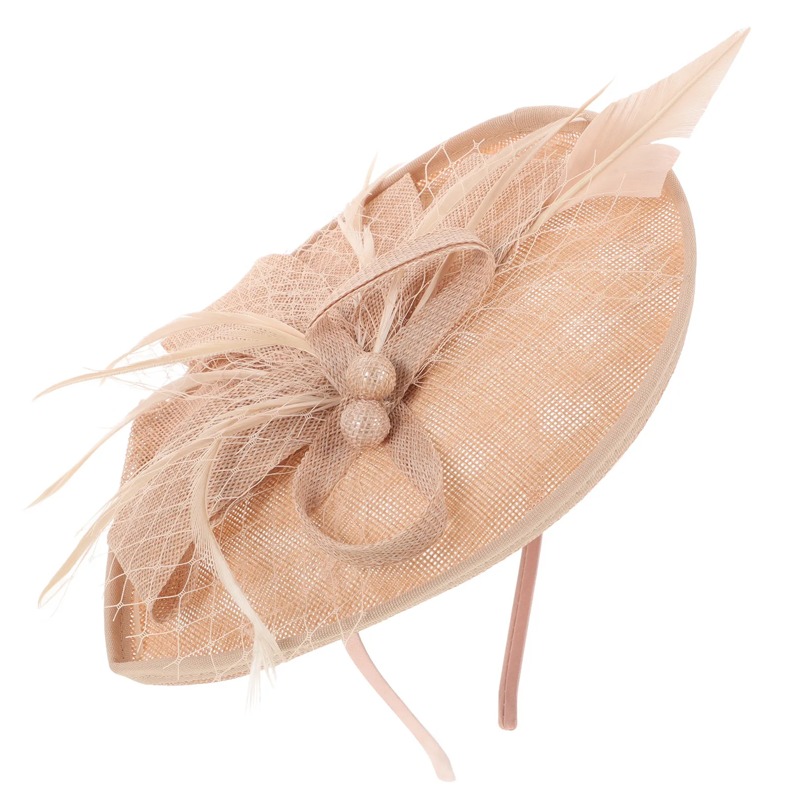 

1 шт. Цветочный ободок для волос, стильный головной убор с вуалью для женщин, для вечеринок, свадеб, встреч, женский аксессуар, подарок