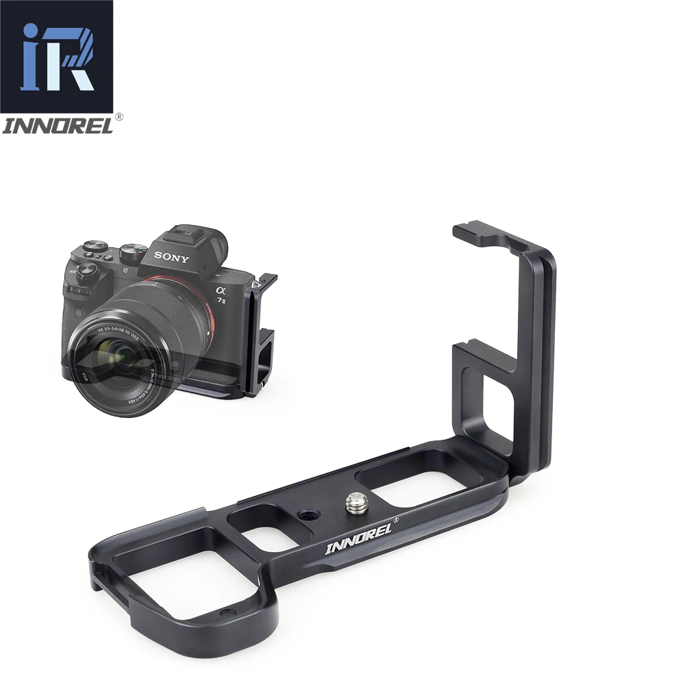 INNOREL LB-A7M2 L Type Quick Release Plate LB-A7 II Hand Grip Bracket Camera Plate Especially for Sony Alpha7II A7R2 A7M2 A7 II