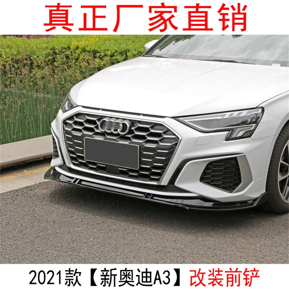 For Audi A3 2021+ Sportback 35 TFSI Years hatchback notchback Car Automobile modification Chin Bodykit tail wing