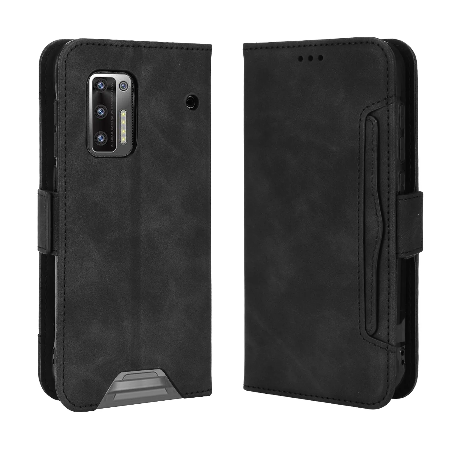 Para Doogee S97 Pro funda de cuero Premium cartera de cuero con tapa cubierta con ranura para múltiples tarjetas para Doogee S97 Pro S 97 Pro S97Pro funda de teléfono
