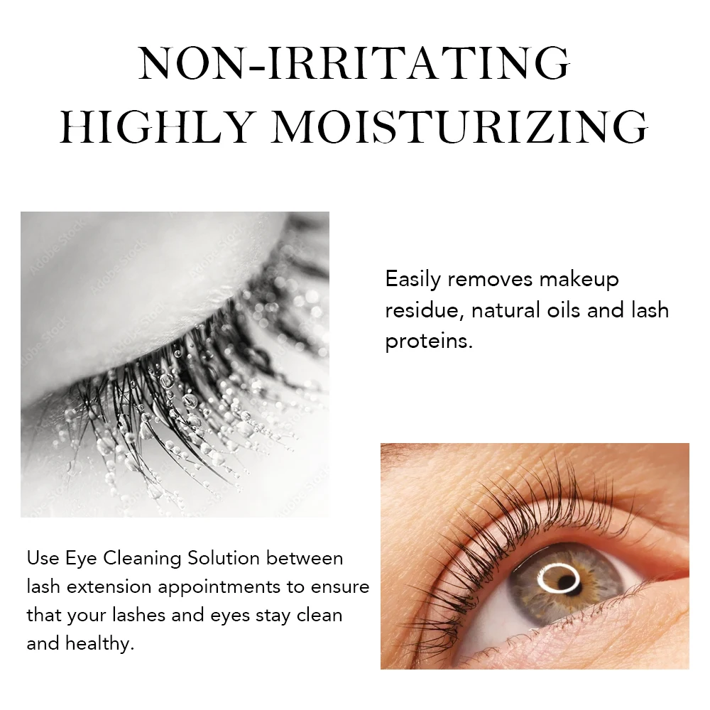 Clean Solution Eyelash Extension Cleaning deep dust oil 15ML Eyelash Cleaner Primer Lash Eyelash Supplies