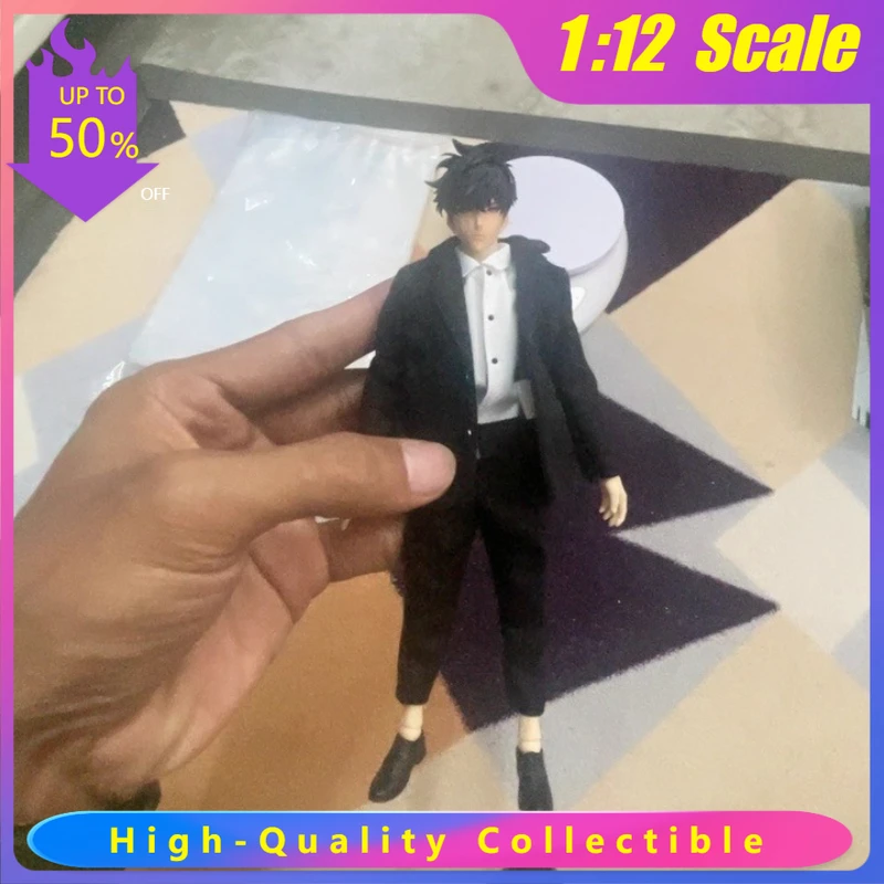 

06FS019 Повседневный костюм с поясом в масштабе 1/12 | Костюм солдата (куртка и брюки) для 6-дюймовых фигурок, аксессуар