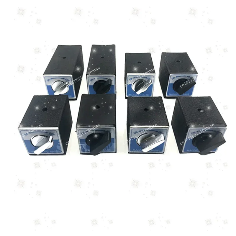 Switch Type Magnetic Base Strong Magnetic Wire Cutting Fixed Base Magnetic Table Base V-Shaped Iron Triangle Table 6T 12T