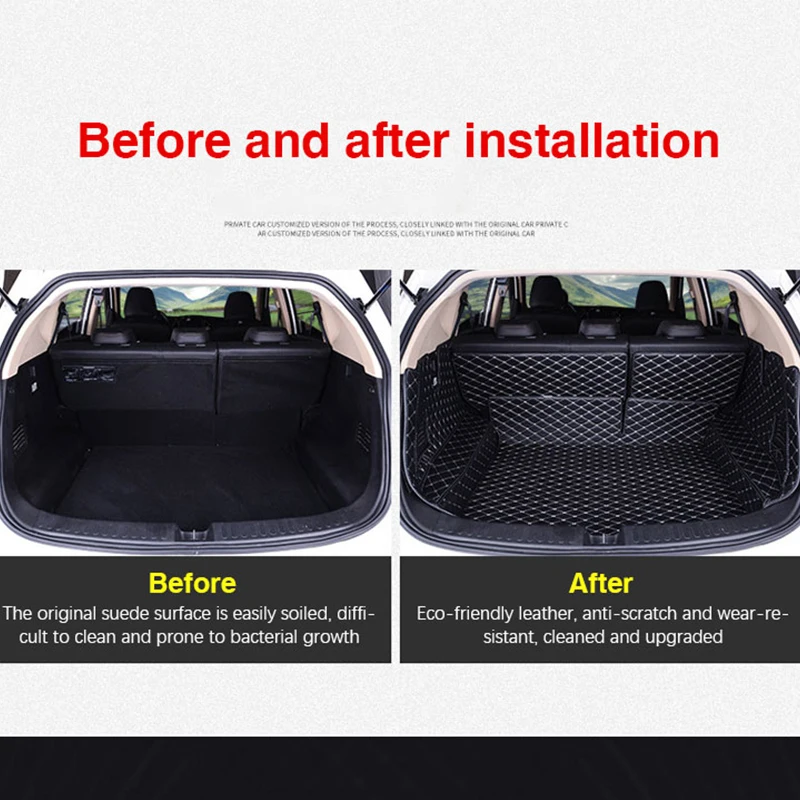 For Haval M6 Plus MK2 2021 2022 2023 2024 2025 Car Rear Trunk Storage Pad Leather Mat Interior Dedicated Carpet Auto Accessories