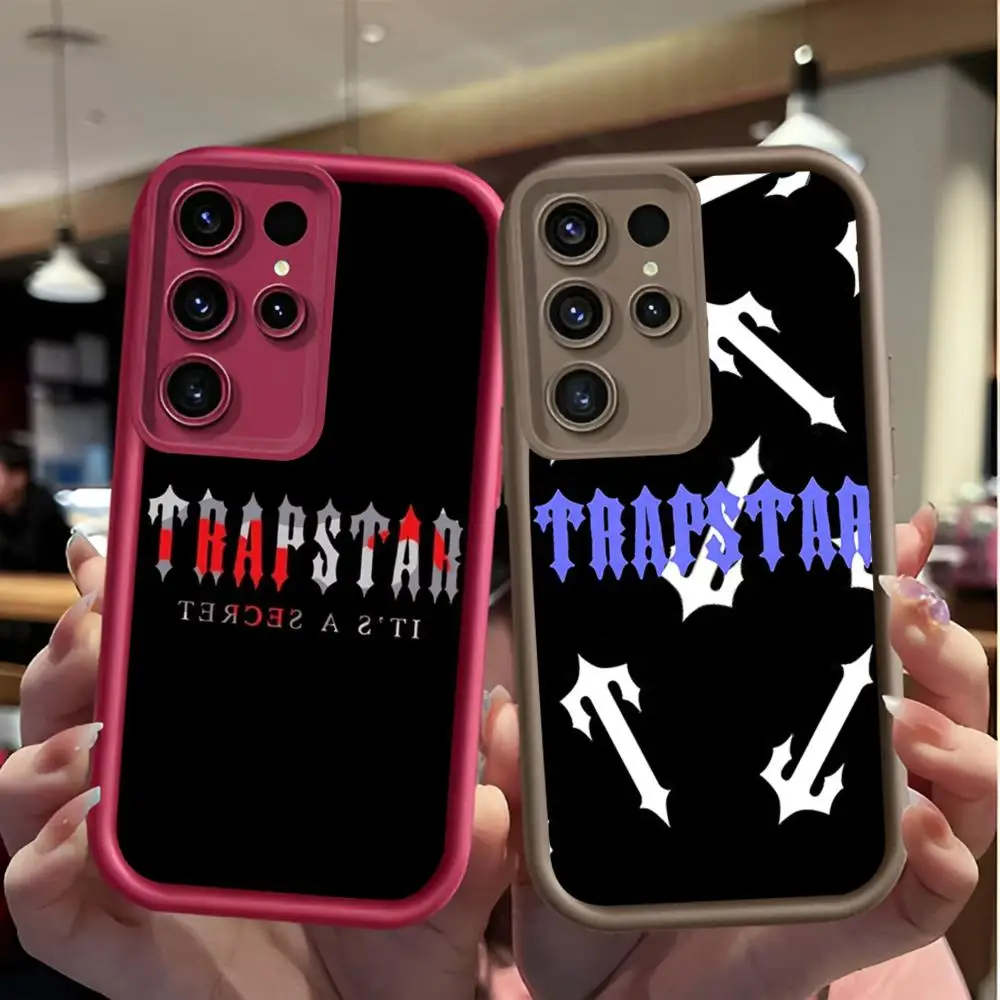 T-Traps-tar Logo MINISO Phone Case Eye Ladder For Samsung A13 12 33 5G S25 5G S25 24 20 23Plus Ultra5G