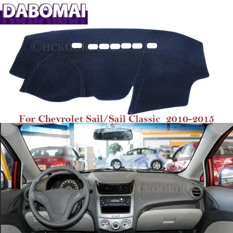 Car Accessories Dash Board Sunshade for Classic Dashboard Cover Protective Pad for Chevrolet Sail 2010 2011 2012 2013 2014 2015