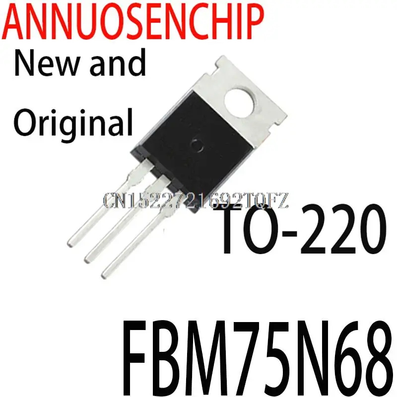 10PCS New and Original  80A 68V  TO-220 FBM75N68