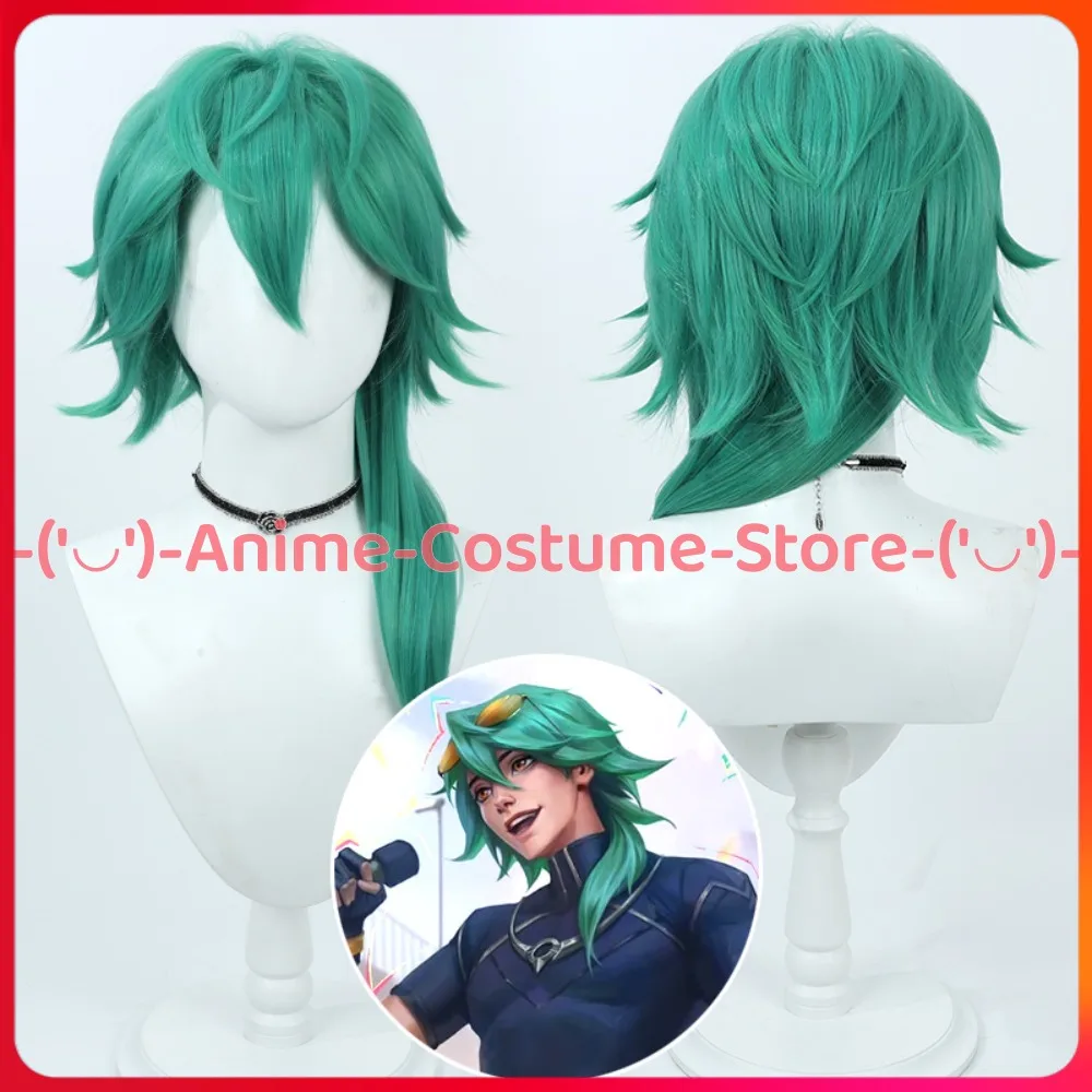 

LoL HEARTSTEEL Ezreal Косплей Парик Аниме Игровой Персонаж Хэллоуин Карнавальный Костюм Парики Термостойкие Синтетические Волосы