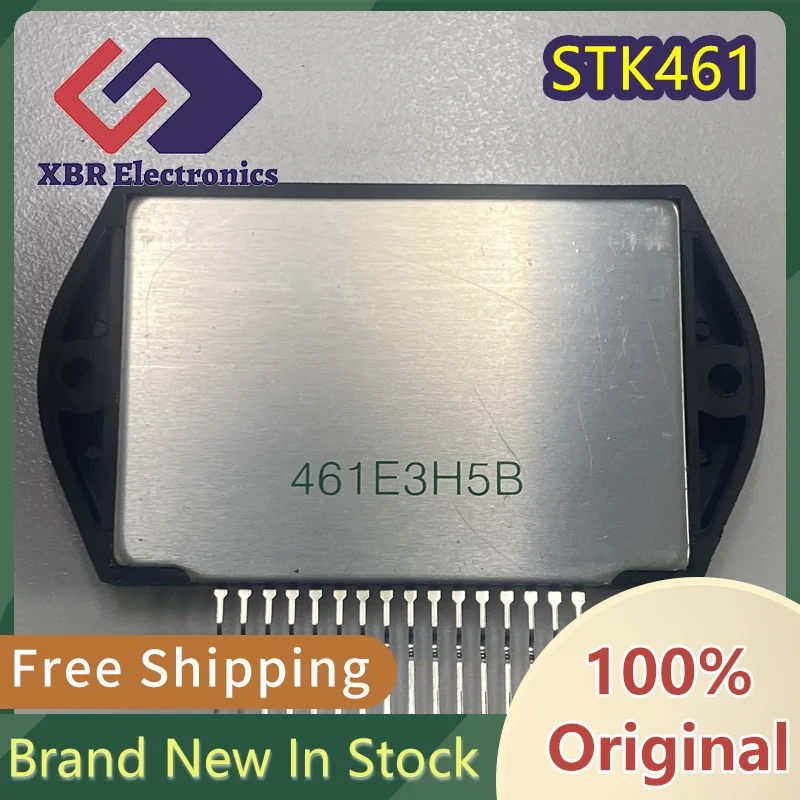 (1/10 piece) STK461 Amplifier Module Audio Module SIP Brand New Genuine Original In Stock