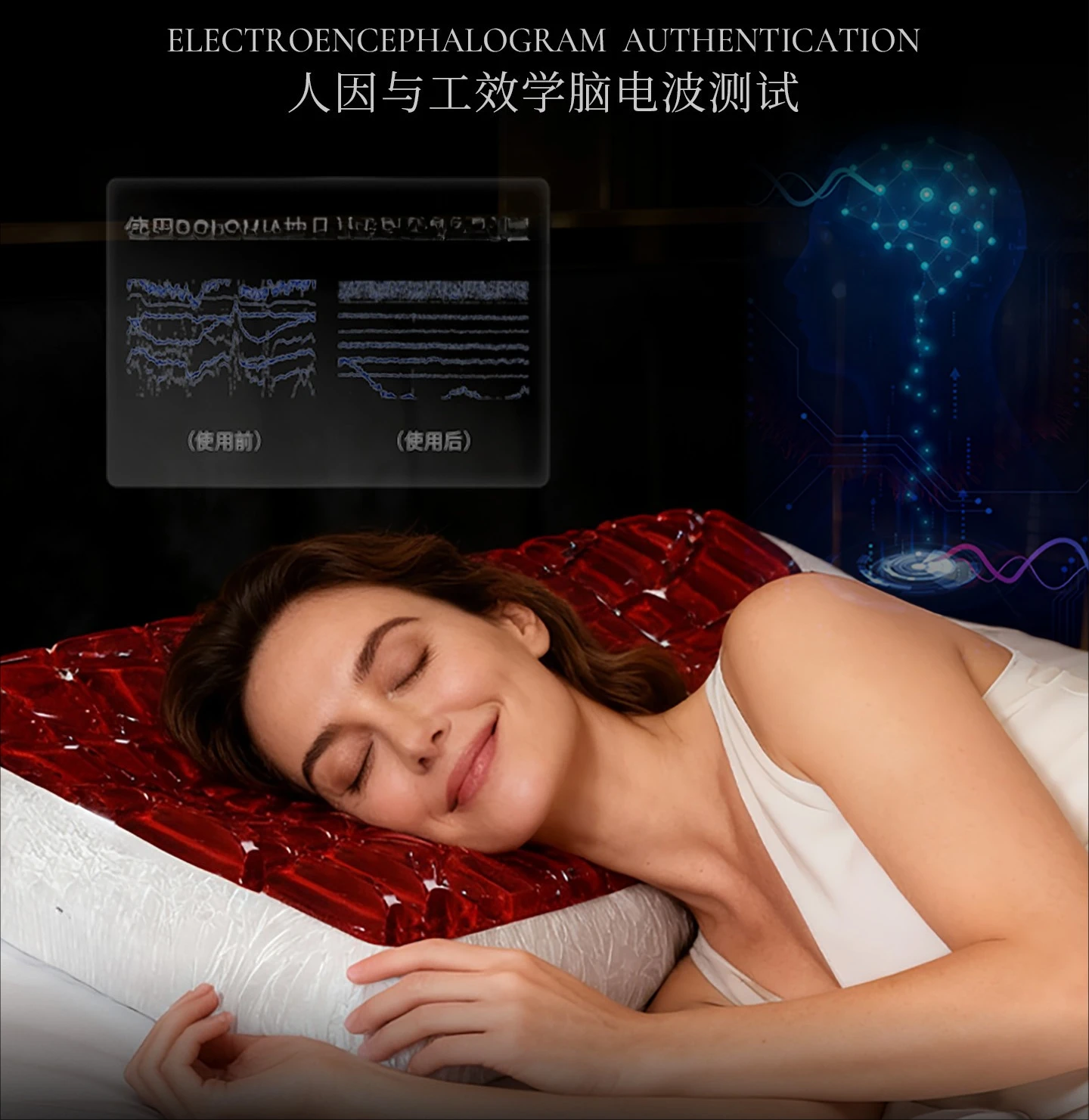 Cervical spine protection and sleep adult pillow core gel memory cotton cervical spine pillow