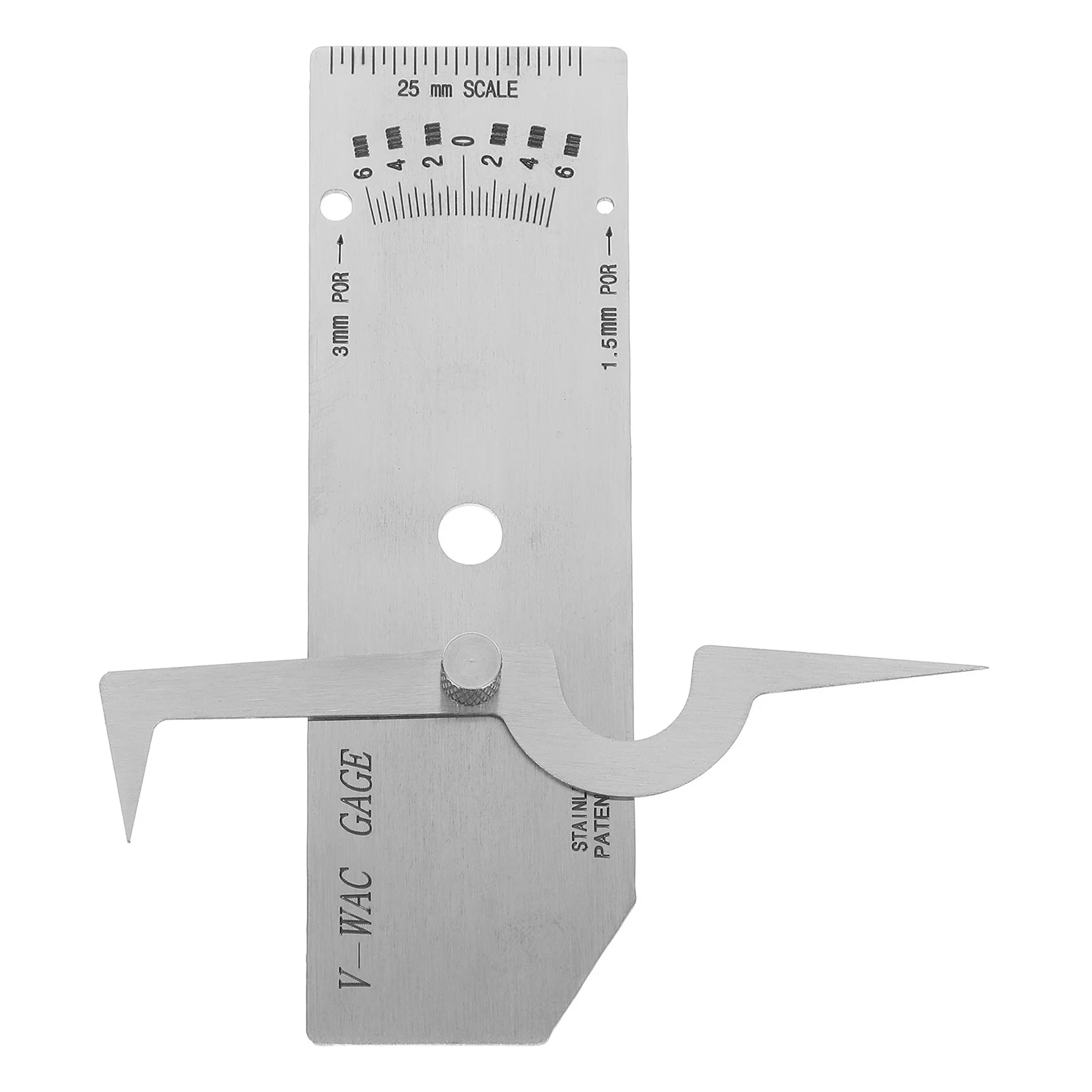 

Welding Inspection Gauge Testing Ruler Durable Thickness Gauge for Accurate Depth Measurement in Various Applications