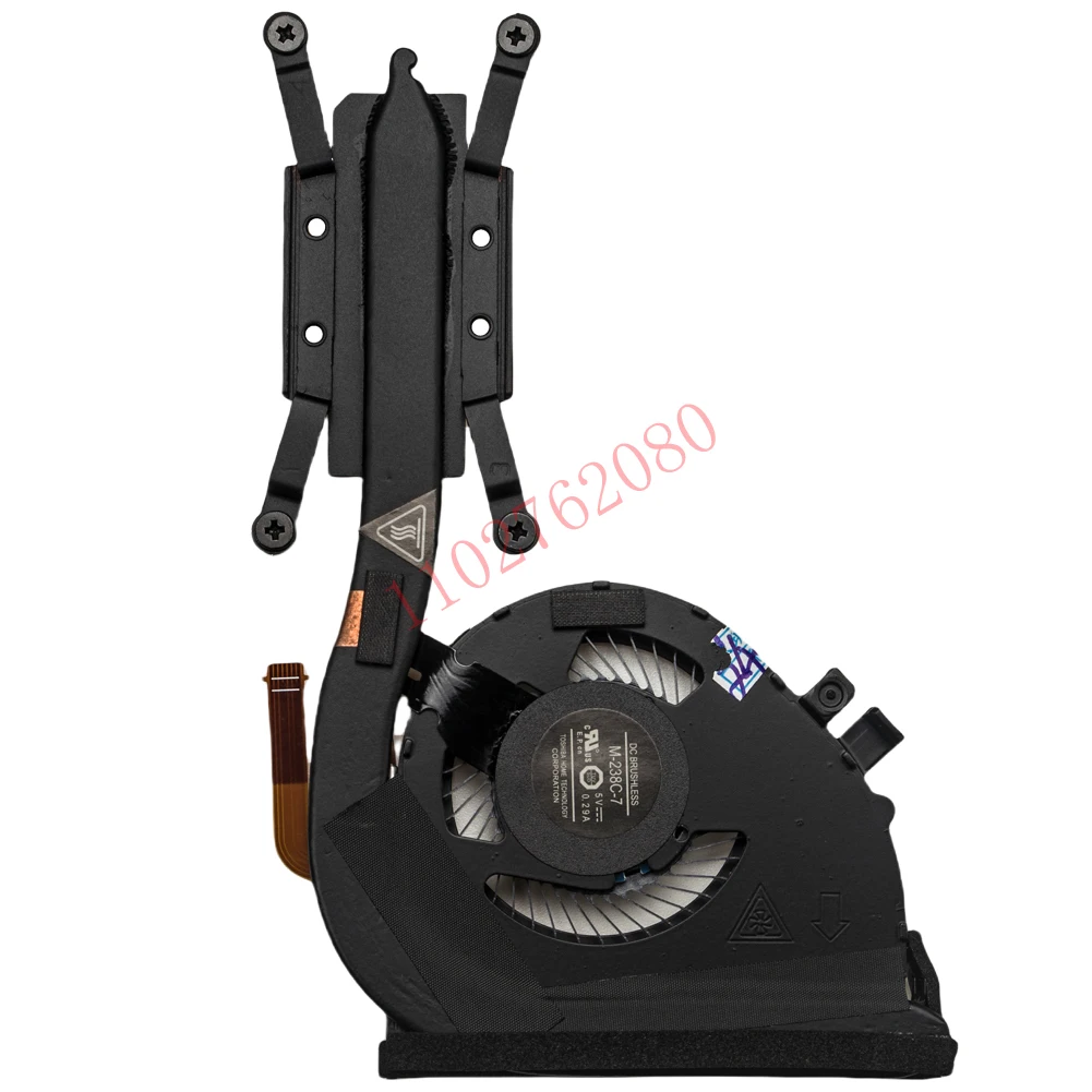Substituição Cpu Ventilador de Refrigeração com Dissipador Lenovo Thinkpad X260 X270 X260s Série X270s Ef50050s1-c590-s9a