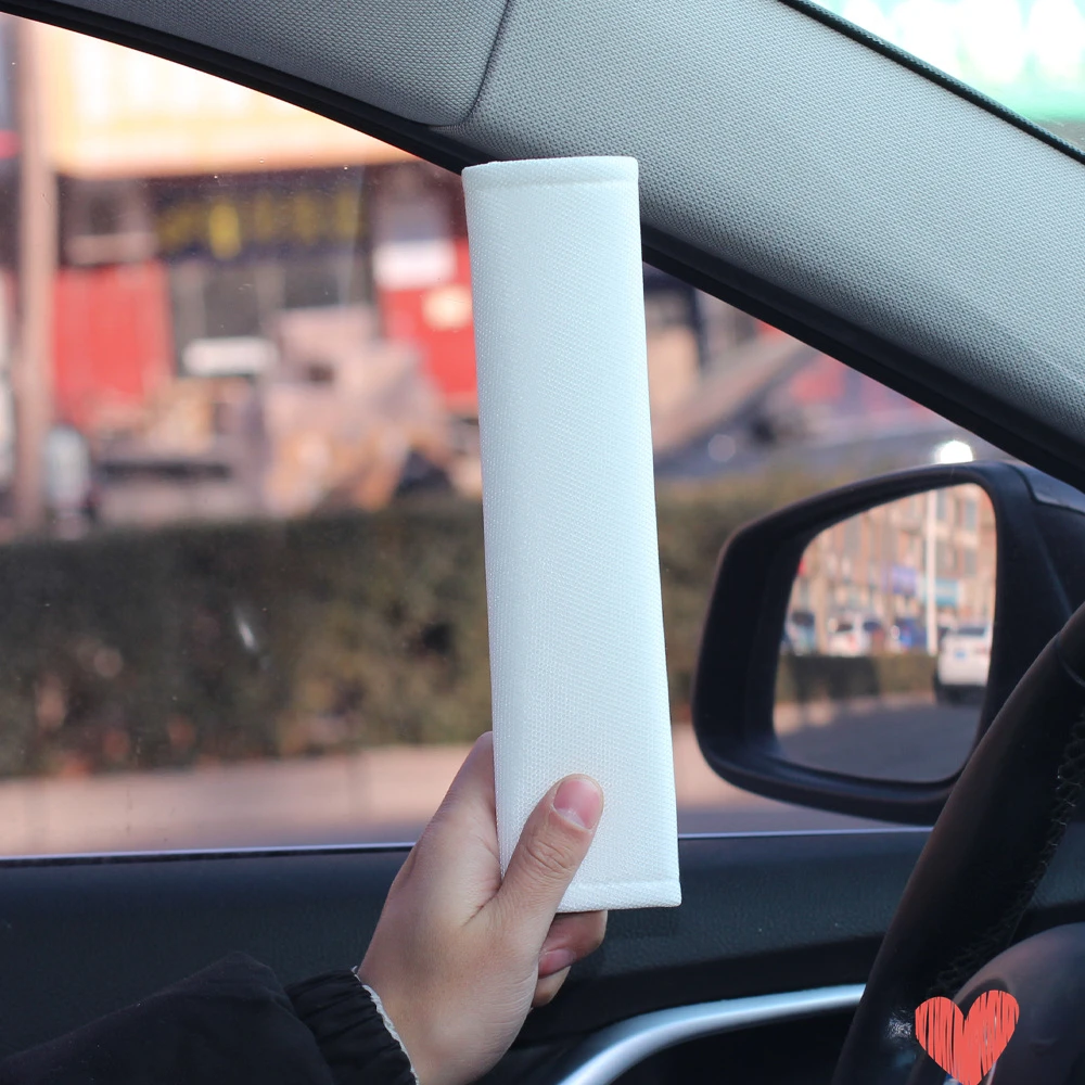 

1Pc Universal Ice Silk Car Seat Belt Cover Breathable Shoulder Pad Protector Soft Auto Seatbelt Guard Interior Styling