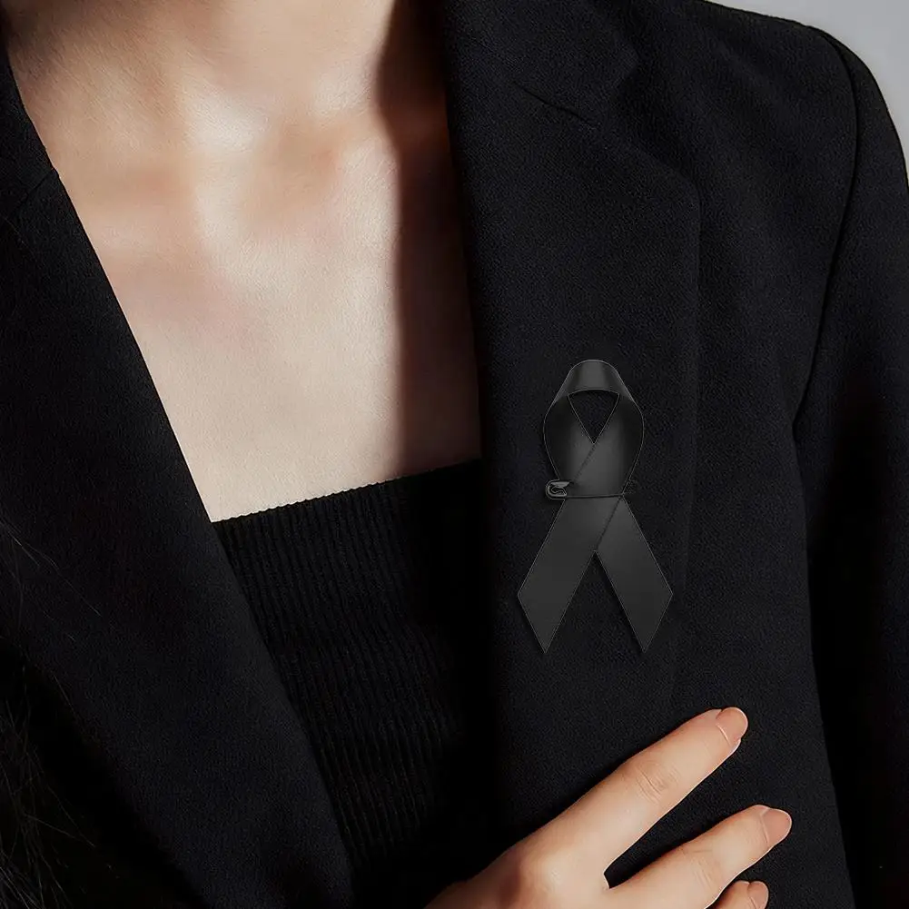 الشريط بروش شارة بدبوس دبوس الصدر قابلة لإعادة الاستخدام الكلاسيكية الركيزة الحب الشريط دبوس تصميم الأحداث الخيرية الملحقات مع دبابيس الأمان #2