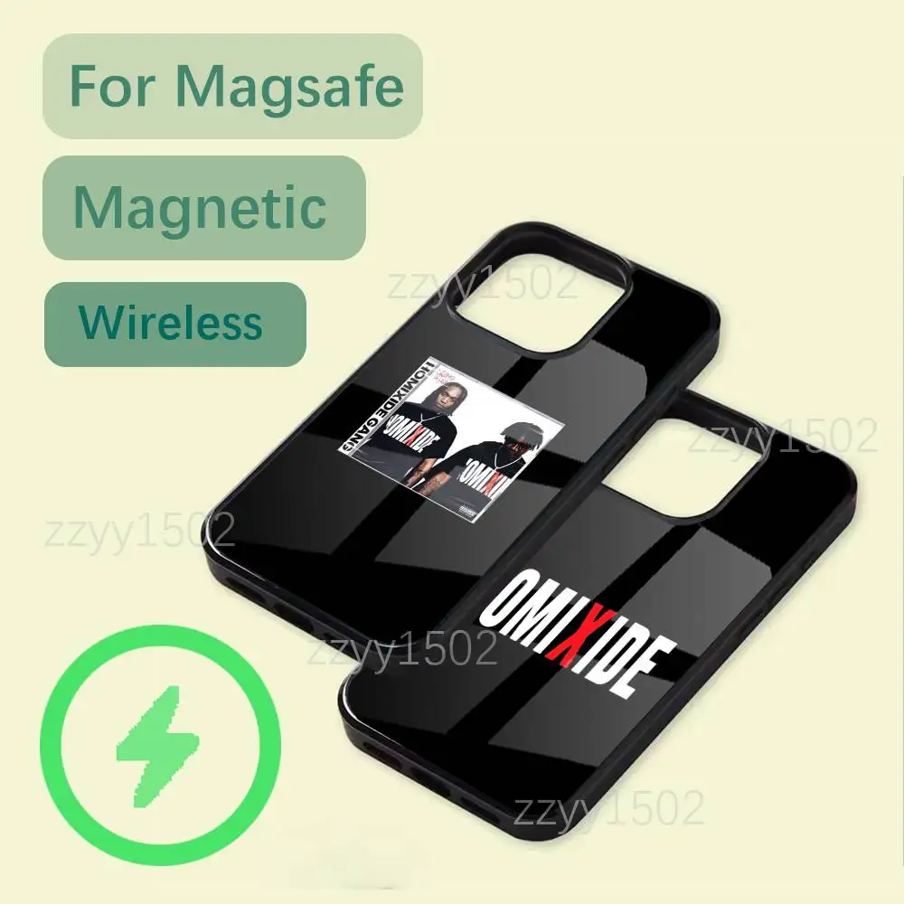 

Rapper H-Homixide Gang Phone Case For iPhone 17,16,15,14,13,12,11,Pro,Max,Plus,Mini,SE4,E Magsafe Wireless Charging