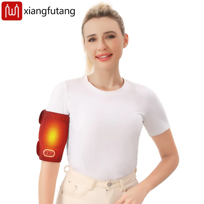

Portable Electric Heating Arm Support -Vibration Massager Relieves Muscle Pain Discomfort Overuse Injury USB Port -For Athletes