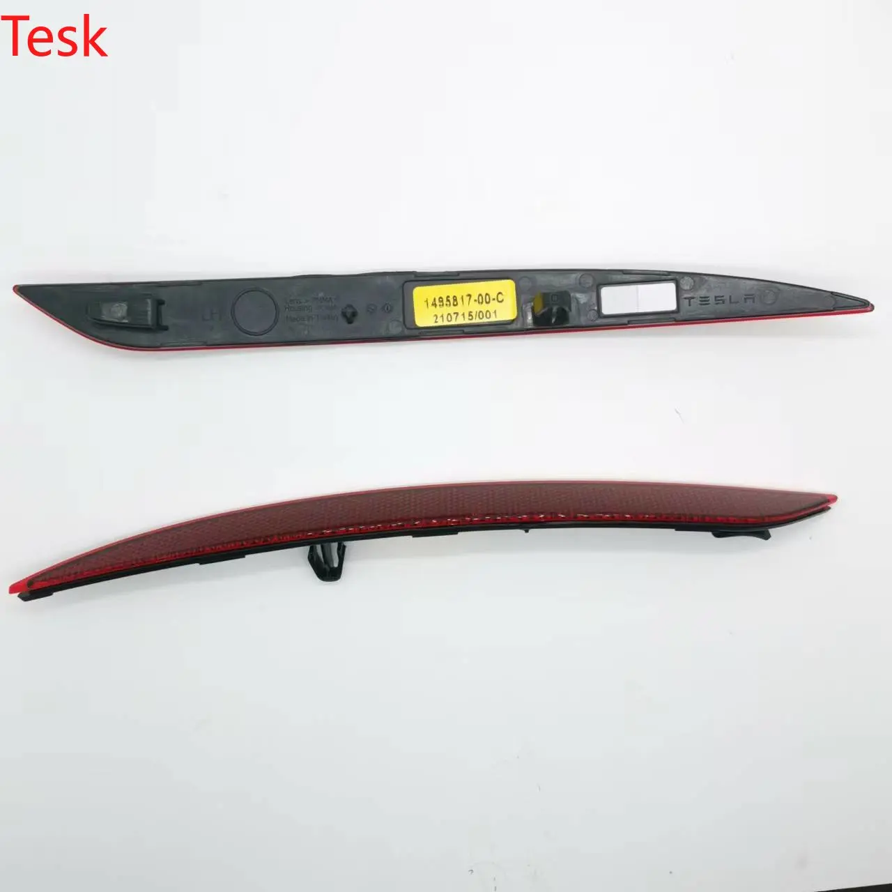 Tesla model3 model Y rear bumper reflector rear bumper light reflector decorative lampshade